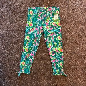❌ SOLD ❌ Lilly Pulitzer Guac and Roll KIDS Legging